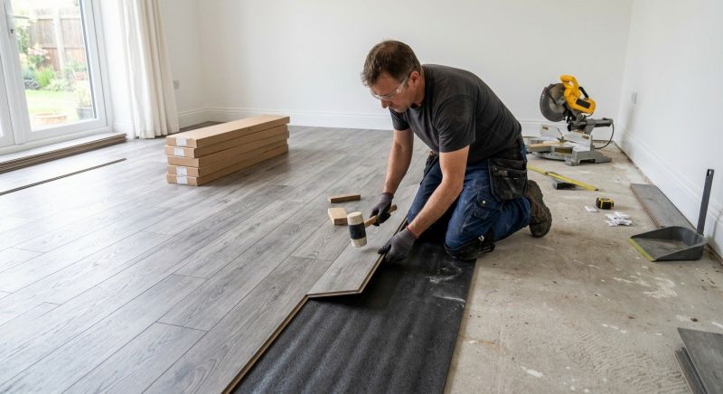 Laminate Floor Installation in Alsip, IL