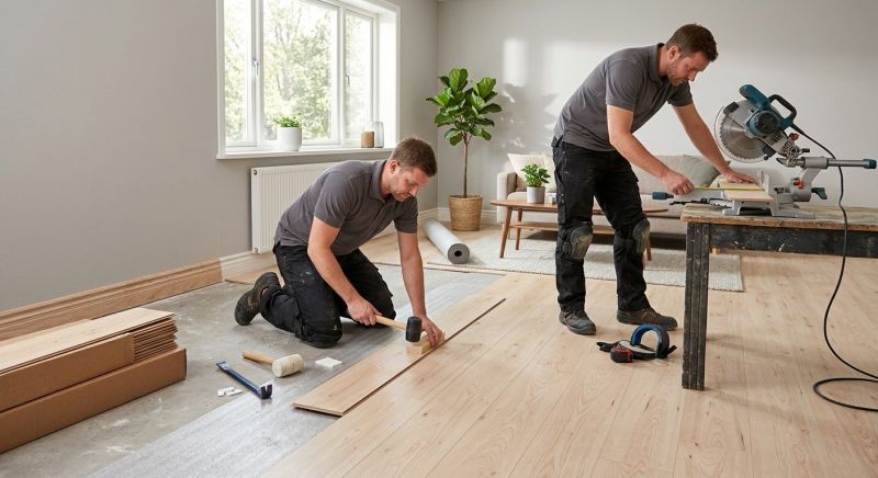 Laminate Floor Installation in Evergreen Park, IL