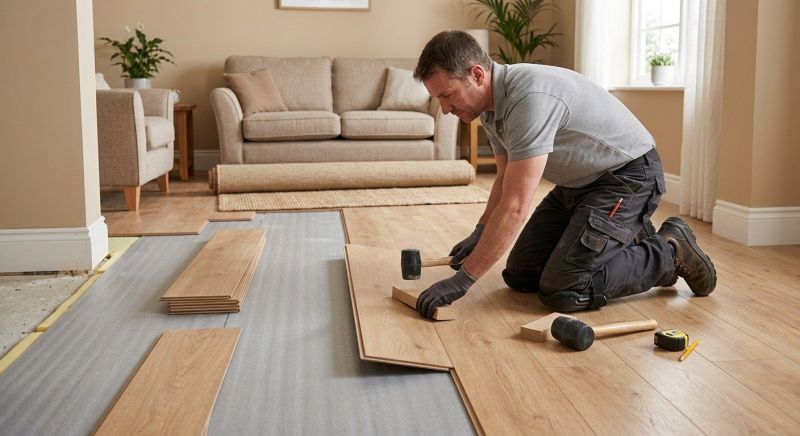 Laminate Floor Installation in Palatine, IL