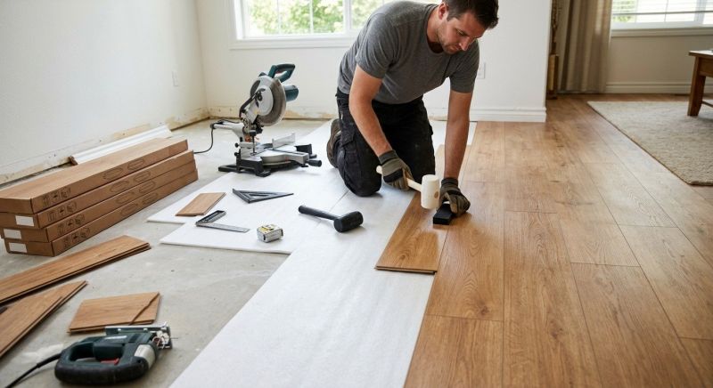 Laminate Floor Replacement in Forest Park, IL