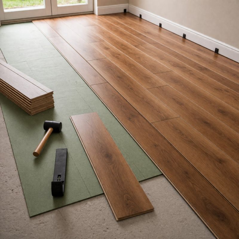 Laminate Floor Replacement in Glen Ellyn, IL