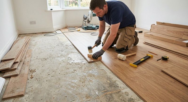 Laminate Floor Replacement in Glenview, IL