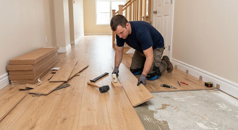 Laminate Floor Replacement in Hillside, IL