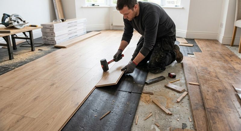 Laminate Floor Replacement in La Grange, IL