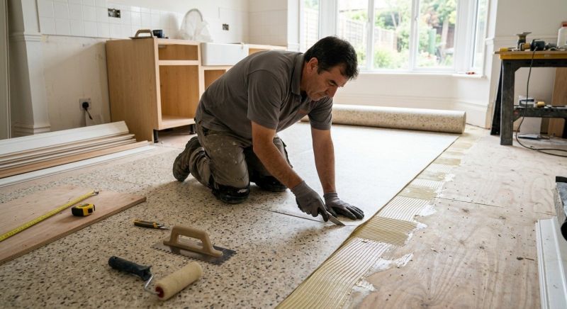 Linoleum Floor Installation in Itasca, IL