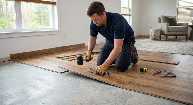 Luxury Vinyl Tile Installation in Forest Park, IL