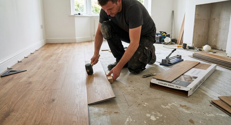 Lvt Flooring Installation in Darien, IL