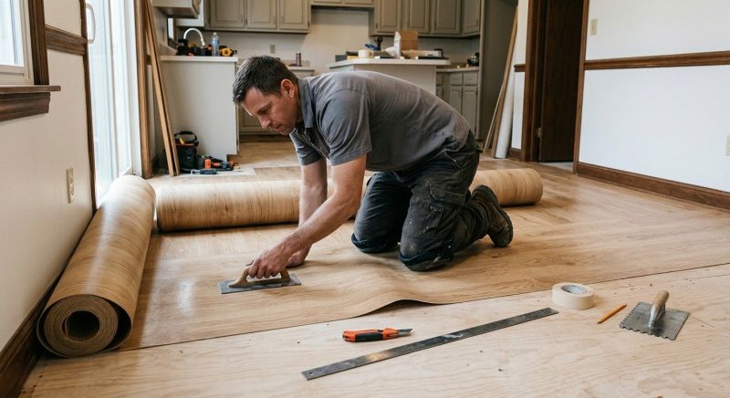 Sheet Flooring Installation in Des Plaines, IL