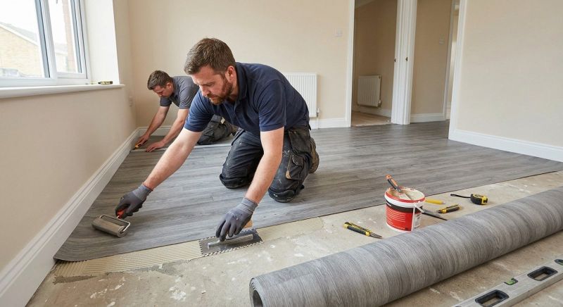 Sheet Flooring Installation in Park Ridge, IL