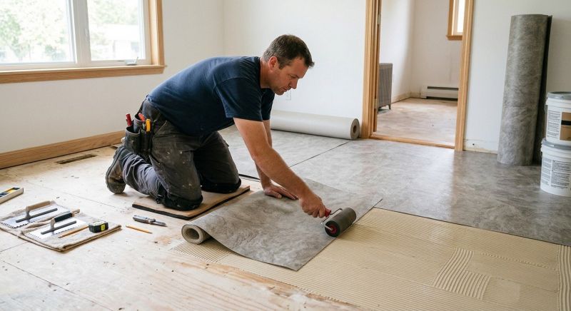 Sheet Vinyl Installation in Cook County, IL