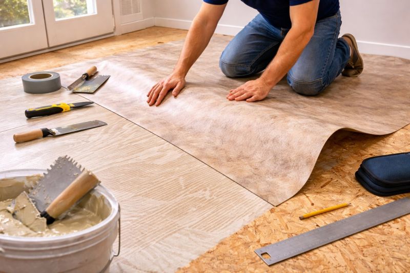 Sheet Vinyl Installation in North Chicago, IL