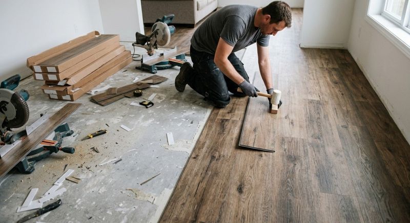 Vinyl Flooring Installation in Des Plaines, IL