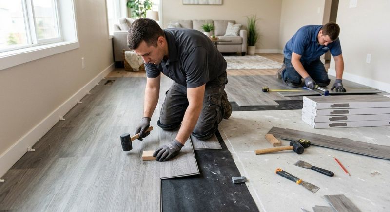 Vinyl Flooring Installation in Hillside, IL