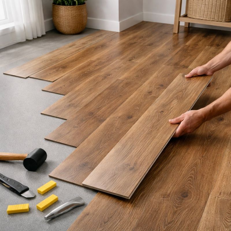 Vinyl Plank Floor Installation in Park Ridge, IL