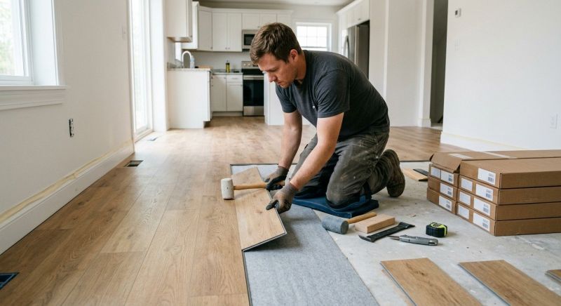 Vinyl Plank Floor Installation in Park Ridge, IL